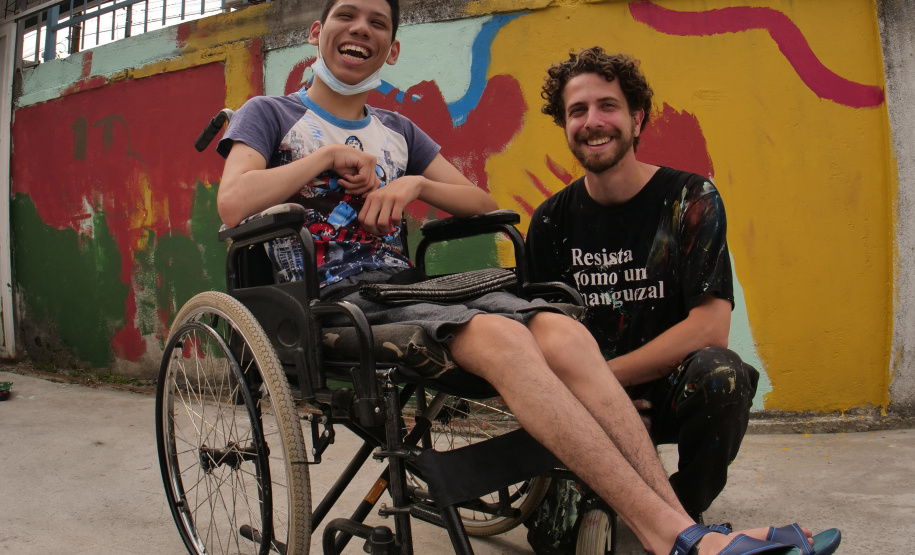 PROFICE incentiva projeto de arte urbana no litoral paranaense