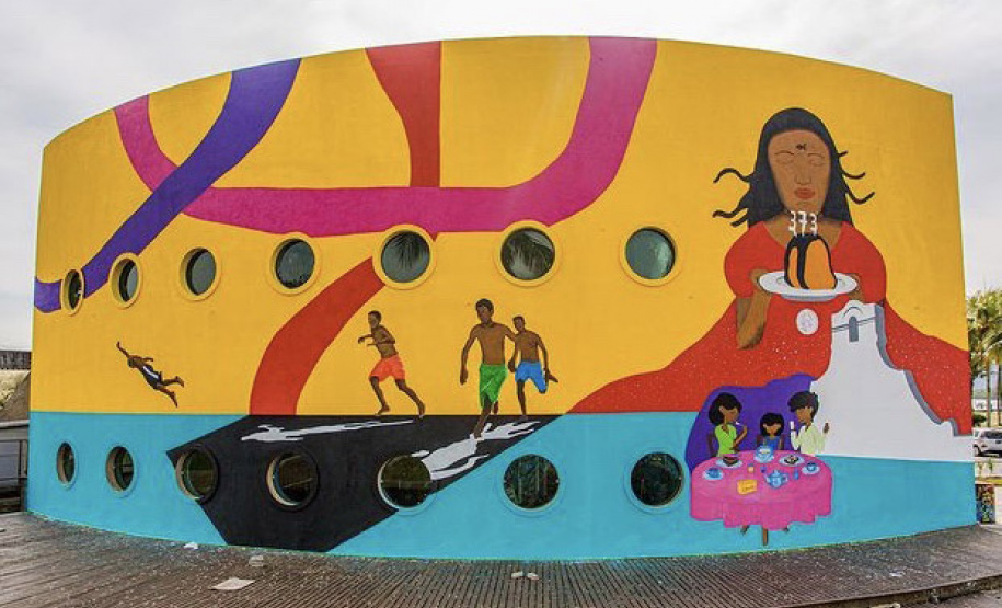 PROFICE incentiva projeto de arte urbana no litoral paranaense