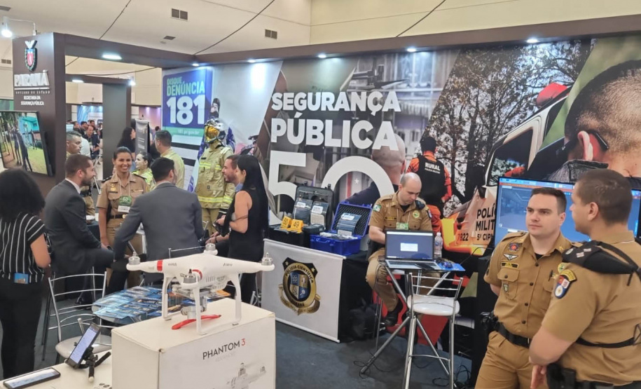 Segurança Pública apresenta ações em evento Governo 5.0