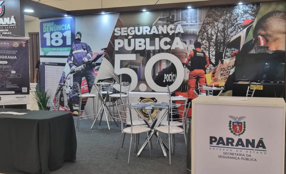 Segurança Pública apresenta ações em evento Governo 5.0