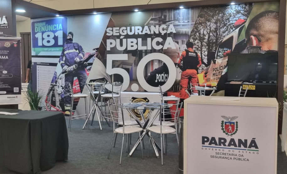 Segurança participa de evento promovido pelo Governo do Estado em Foz do Iguaçu