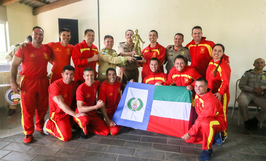 Equipe do 3º CRBM da região Oeste conquista a liderança da competição Troféu Le Defi
