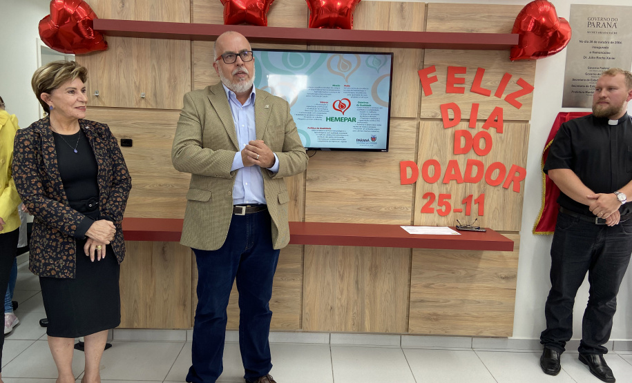 Reforma e ampliação do Hemonúcleo Regional de Ponta Grossa possibilita aumento de doações de sangue