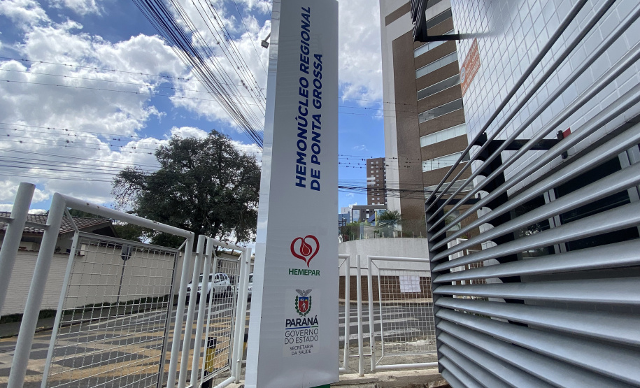 Reforma e ampliação do Hemonúcleo Regional de Ponta Grossa possibilita aumento de doações de sangue