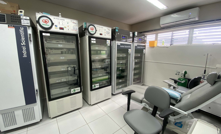 Reforma e ampliação do Hemonúcleo Regional de Ponta Grossa possibilita aumento de doações de sangue