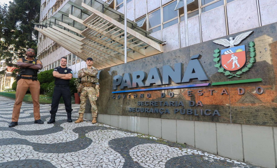 Policiais paranaenses competem no evento Combate Tático Brasil em Santa Catarina
