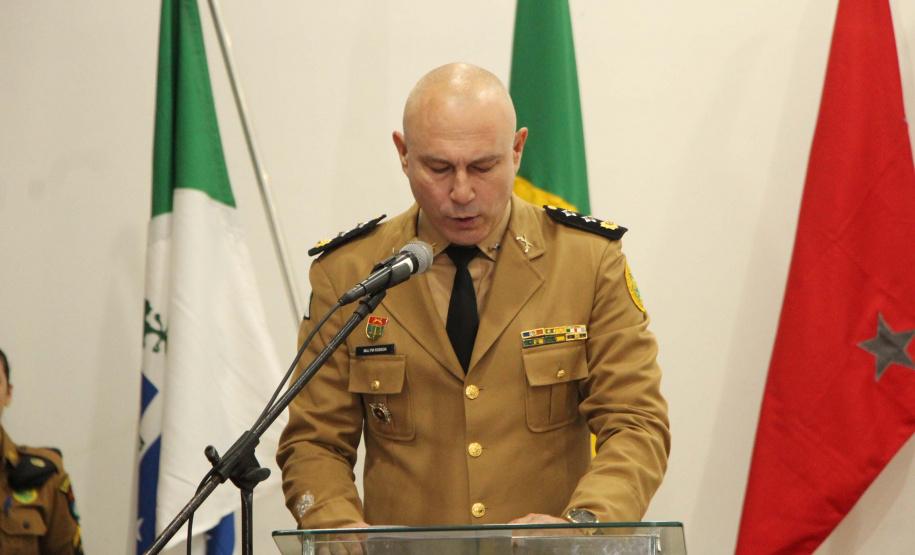 Tenente-coronel Jeferson Luís de Souza assume o Comando Regional da Polícia Militar de Londrina
