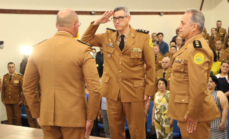 Tenente-coronel Jeferson Luís de Souza assume o Comando Regional da Polícia Militar de Londrina