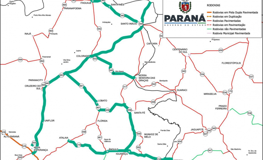 Resultado de licitação para obras em 238 km de rodovias do Noroeste é publicado