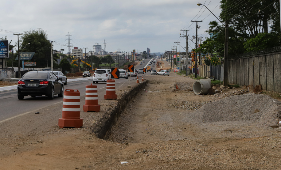 Obras do novo viaduto de São José dos Pinhais alteram trânsito a partir desta segunda