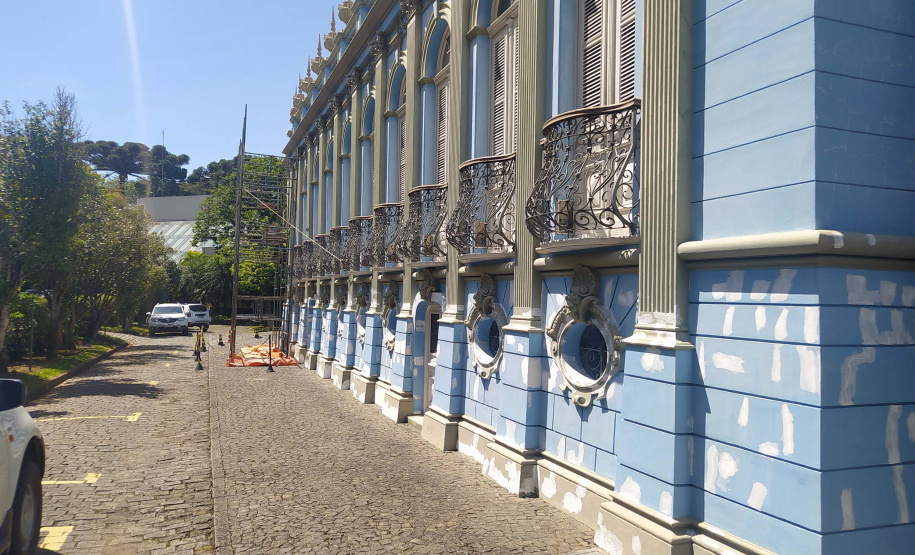 BRDE investe em conservação externa do Palacete dos Leões