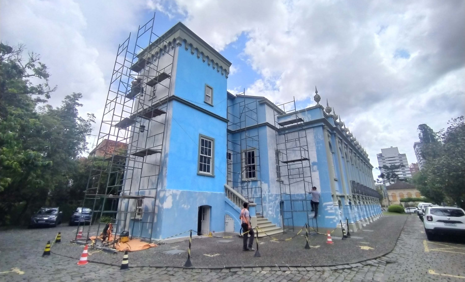 BRDE investe em conservação externa do Palacete dos Leões