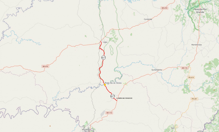 Governo assina contrato para reforma da ponte de ferro entre Lapa e Campo do Tenente