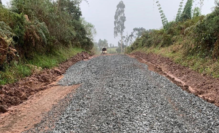 DER/PR prepara conservação de 49 km de rodovias rurais no Sul do estado