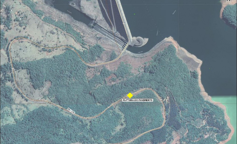 Rodovia de Bituruna será bloqueada para obras devido a chuvas; serviços começam dia 16