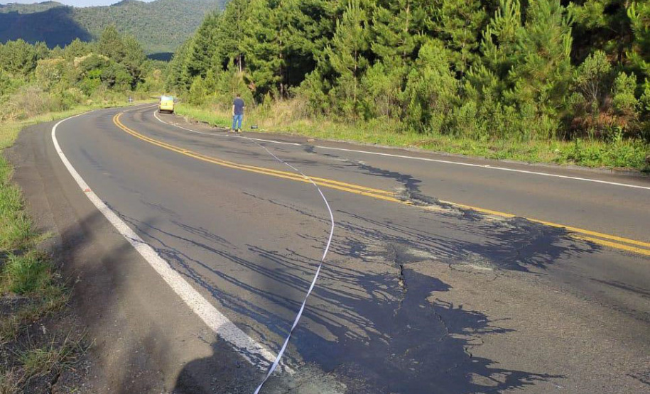 Rodovia de Bituruna será bloqueada para obras devido a chuvas; serviços começam dia 16