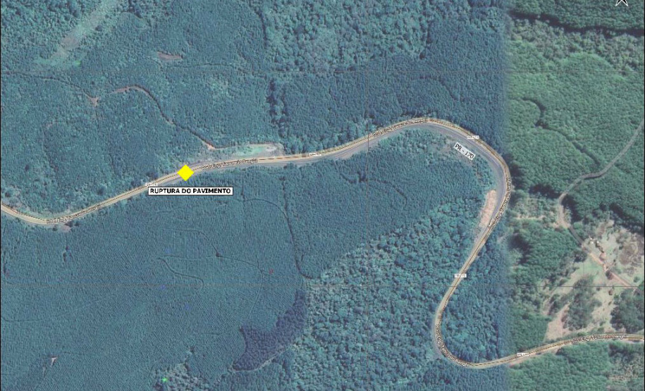 Rodovia de Bituruna será bloqueada para obras devido a chuvas; serviços começam dia 16