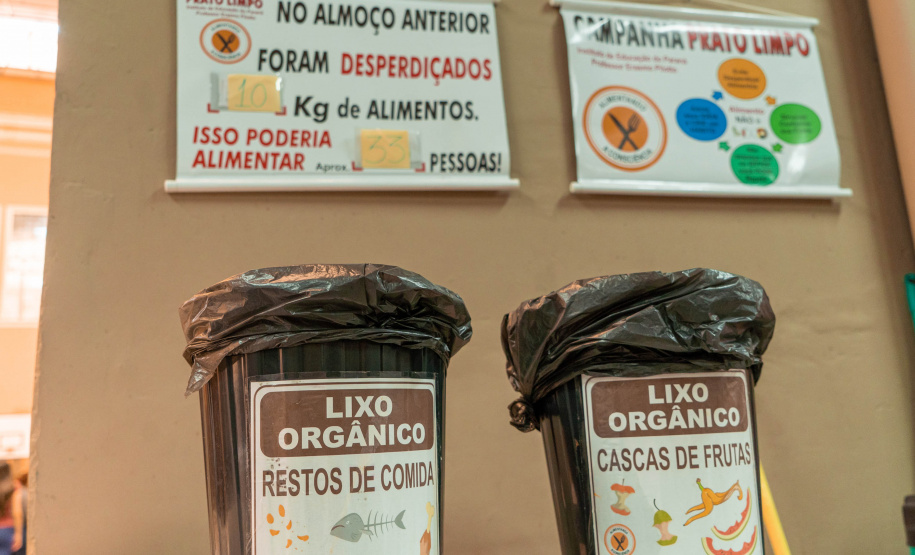 “Projeto Prato Limpo” é exemplo de mudança de hábitos no Instituto de Educação do Paraná