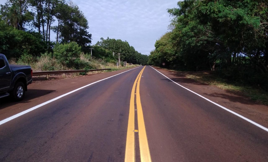 PRC-487 Campo Mourão - Iretama Rodovia que liga Campo Mourão e Iretama recebe revitalização