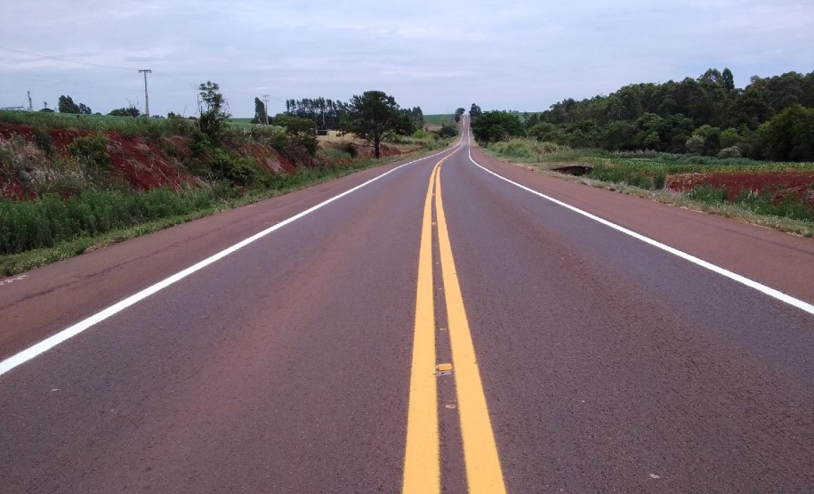 PRC-487 Campo Mourão - Iretama Rodovia que liga Campo Mourão e Iretama recebe revitalização