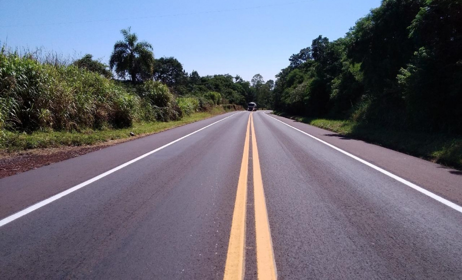 PRC-487 Campo Mourão - Iretama Rodovia que liga Campo Mourão e Iretama recebe revitalização