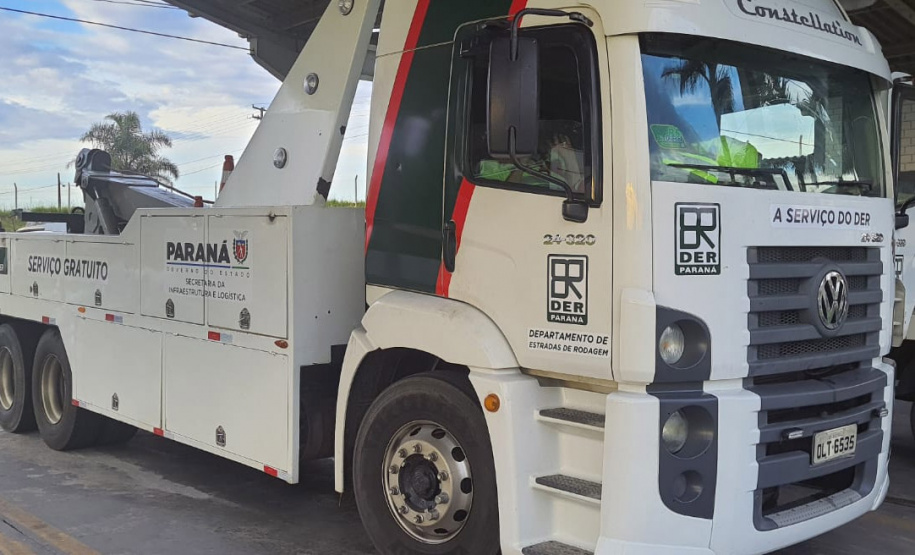 Guinchos do DER/PR começam a operar em 342,47 km de rodovias do Norte e Norte Pioneiro