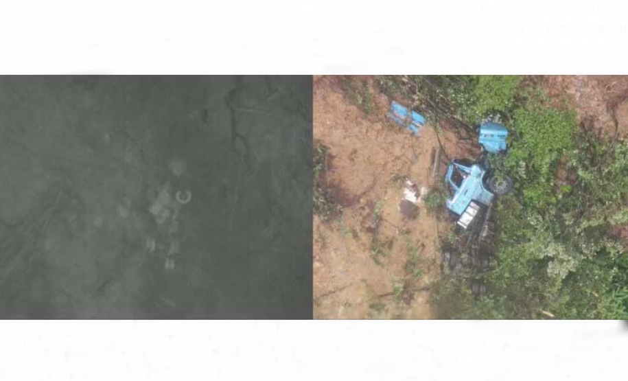 Buscas na BR-376 tem câmeras e equipes em solo; quatro veículos foram retirados