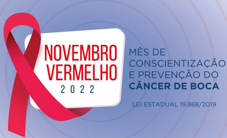 Campanha Novembro Vermelho alerta para prevenção e combate ao câncer de boca