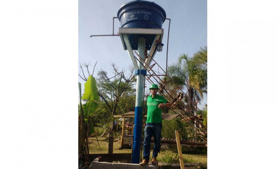 Quinta fase do projeto Caixa D’água Boa irá atender 2 mil famílias em 100 municípios paranaenses