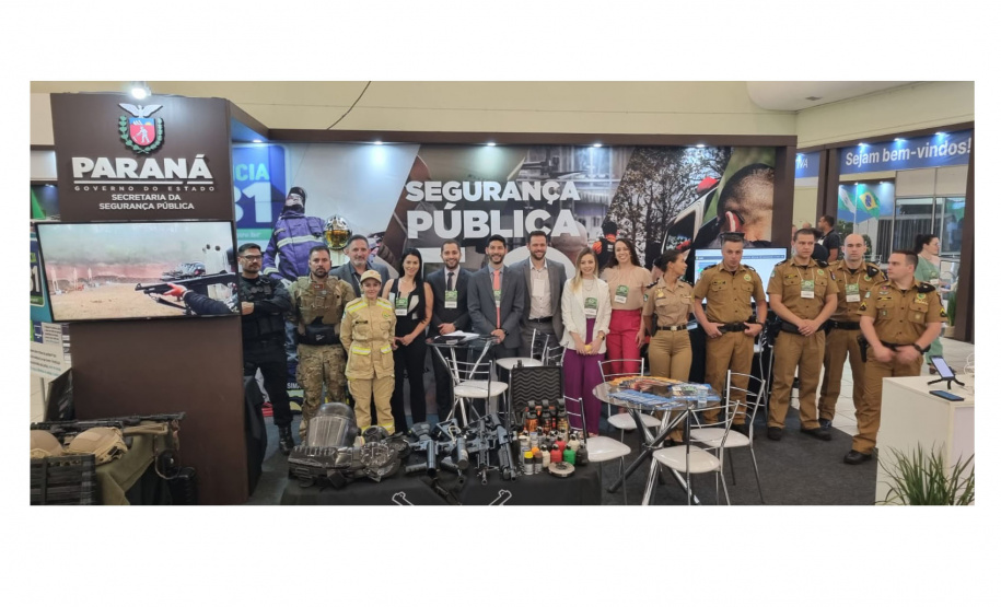 Segurança participa de evento promovido pelo Governo do Estado em Foz do Iguaçu