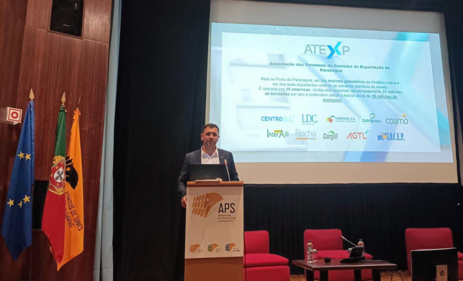Corredor de exportação do Porto de Paranaguá é destaque em missão internacional