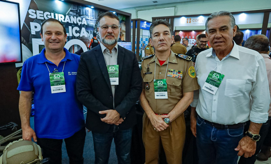 Segurança participa de evento promovido pelo Governo do Estado em Foz do Iguaçu