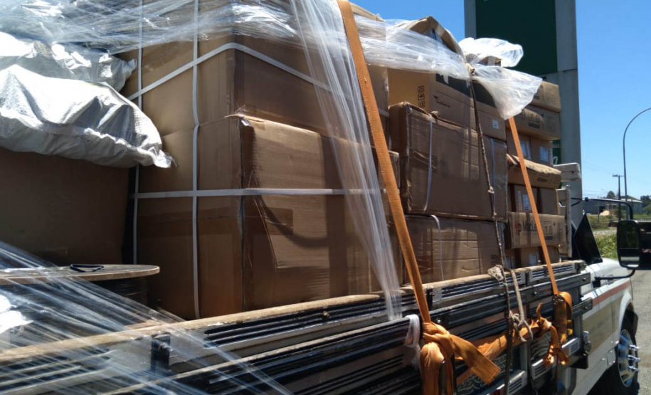 Operação apreende mercadorias sem notas fiscais regulares na região Sul do estado 