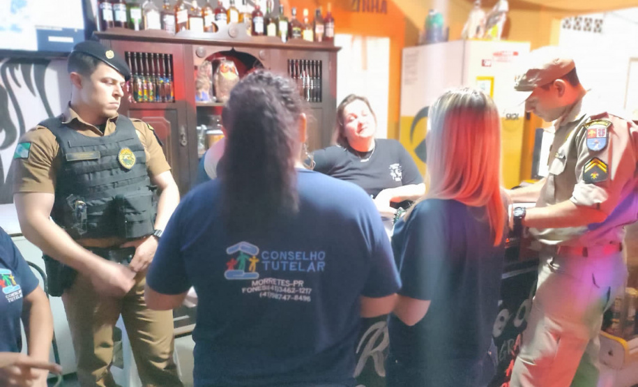 AIFU realiza ações em estabelecimentos do litoral paranaense visando a Operação Verão