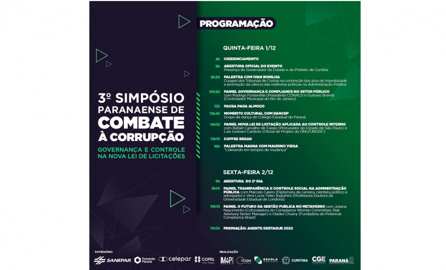Governo e prefeitura de Curitiba fazem parceria para difundir combate à corrupção