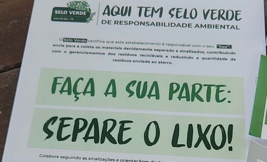 Selo Verde fecha ciclo de 2022 com empresas certificadas na Ilha do Mel