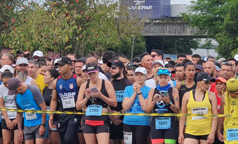 Corrida da Sanepar reúne 2.600 participantes em Curitiba