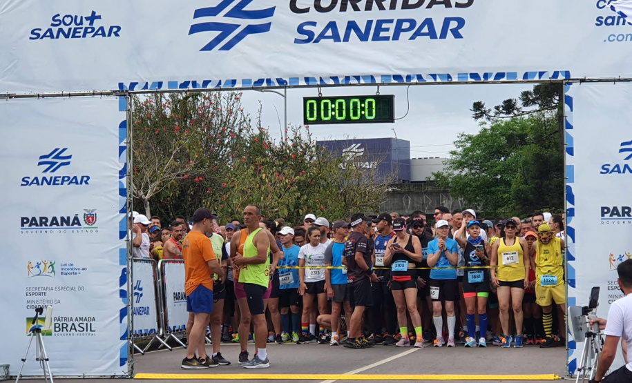 Corrida da Sanepar reúne 2.600 participantes em Curitiba