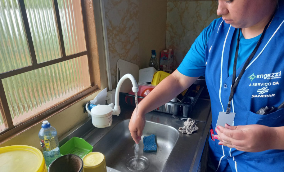 Sanepar inicia vistoria de ligações de esgoto em Ponta Grossa