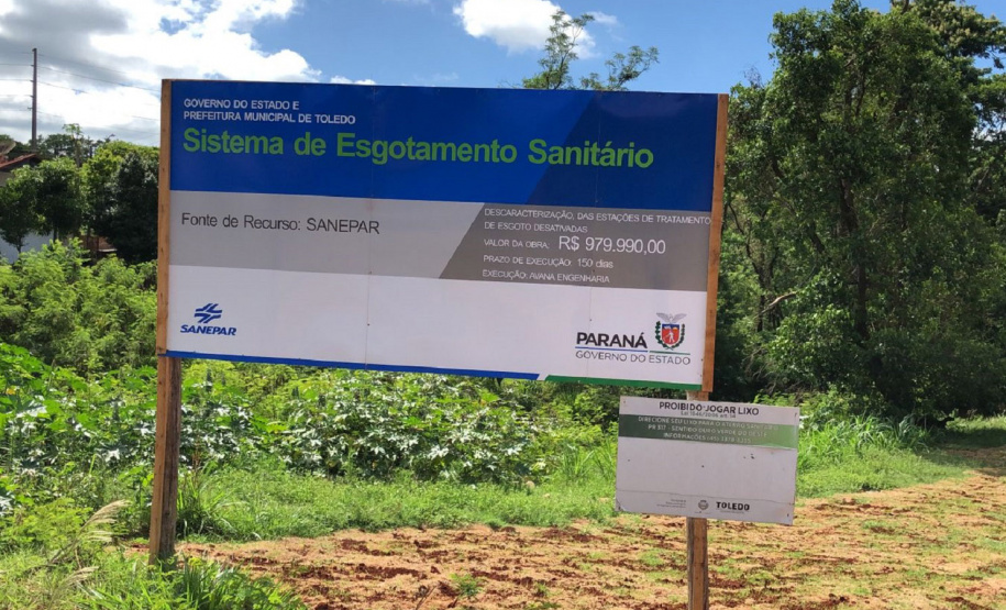Estações de tratamento de esgoto desativadas em Toledo serão transformadas em parques