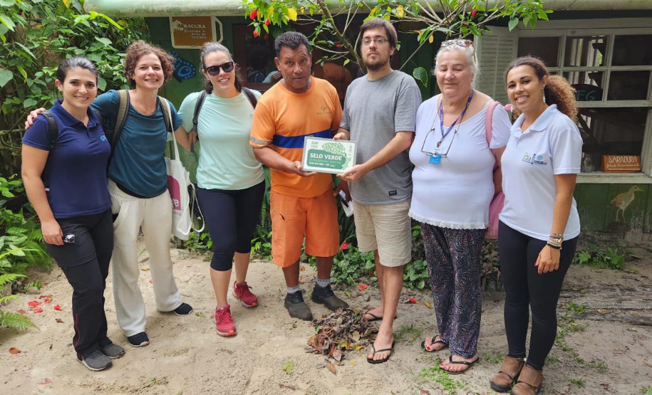 Mais seis estabelecimentos da Ilha do Mel recebem Selo Verde de proteção ao meio ambiente