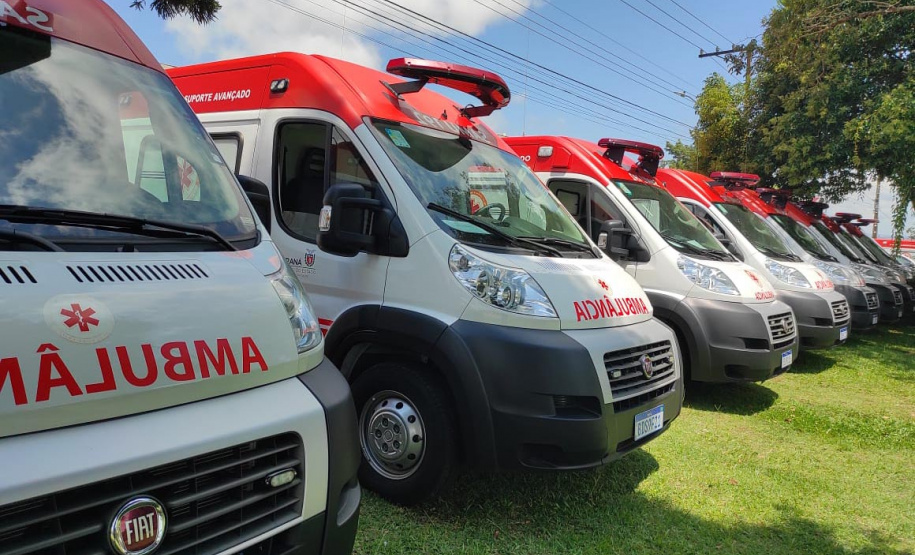 Em quatro anos, Paraná modernizou frotas e levou atendimento do Samu para todo o Estado
