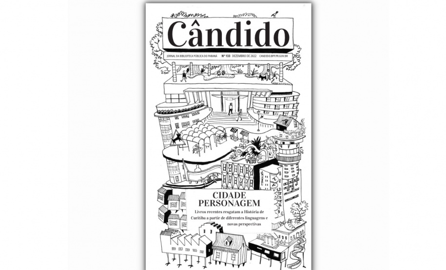 Novos livros sobre a memória de Curitiba são o assunto de capa do Cândido 133