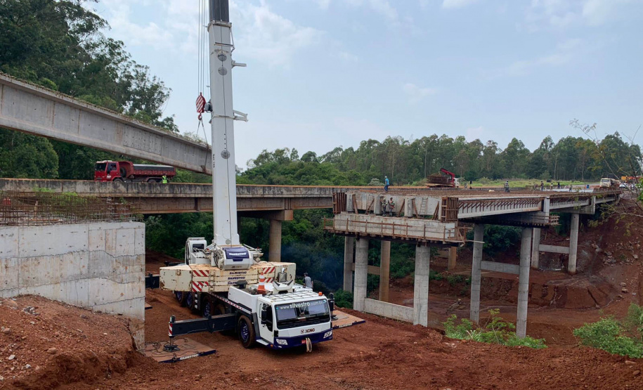 Duplicação do Contorno Oeste de Cascavel chega a 78% das obras executadas