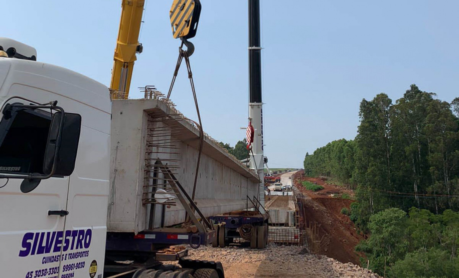 Duplicação do Contorno Oeste de Cascavel chega a 78% das obras executadas