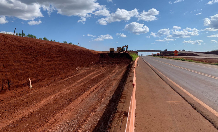 Duplicação do Contorno Oeste de Cascavel chega a 78% das obras executadas