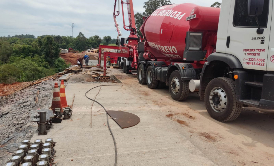 Duplicação do Contorno Oeste de Cascavel chega a 78% das obras executadas