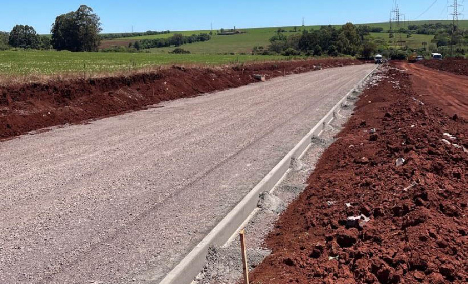 Duplicação do Contorno Oeste de Cascavel chega a 78% das obras executadas
