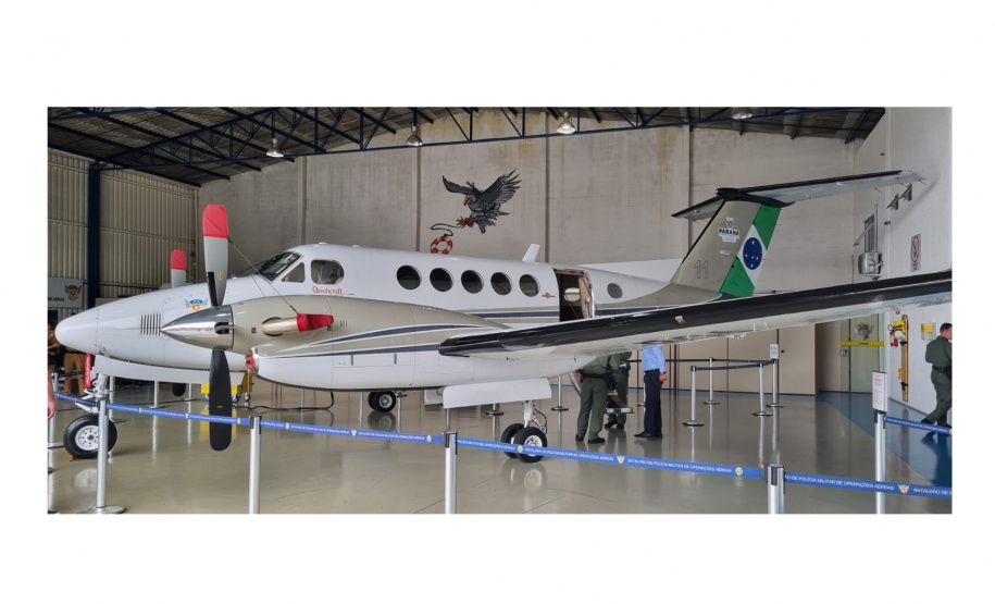 Governo reforça frota com nova aeronave para ampliar operações de saúde e segurança no Paraná