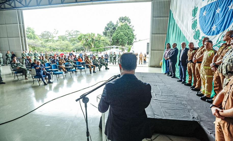 Governo reforça frota com nova aeronave para ampliar operações de saúde e segurança no Paraná